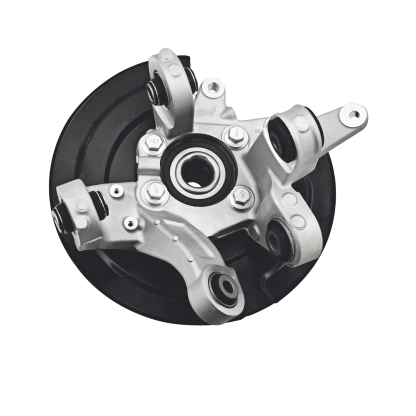 Rear Right Steering Knuckle Assembly fit for Ford Explorer 2011-2019, Police Interceptor Utility 2013-2019, AWD, Passenger Side Spindle Knuckle w/Wheel Bearing Hub