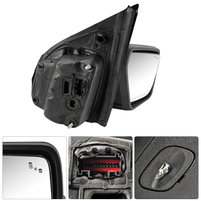 Right Passenger Side View Mirror Power Heated Fit for 2021-2023 Ford F-150