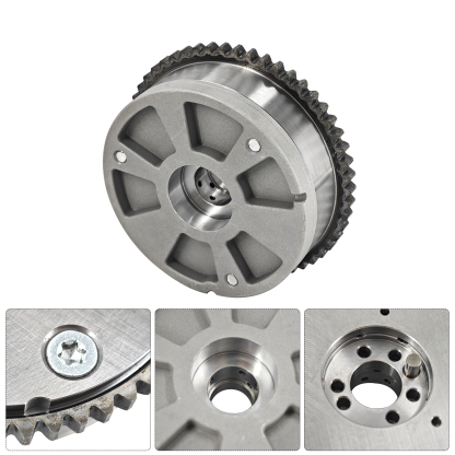 Engine Exhaust Intake CVVT Camshaft Sprocket Gear Assy Fit for Hyundai Elantra, Kona, Veloster, For Kia Forte/Soul/Seltos Valve Timing Gear 2017-2021 24350-2E700 & 24370-2E020 