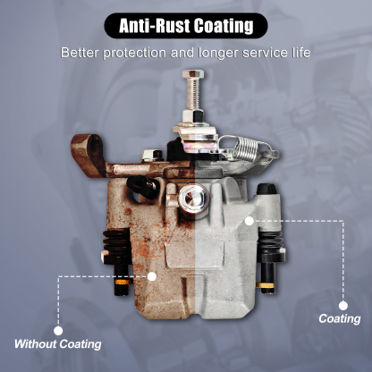 Rear Left＆Right Brake Caliper fit for Kawasaki 2015-2023 Mule PRO-DX PRO-DXT PRO-FX PRO-FXR PRO-FXT KAF820 KAF1000