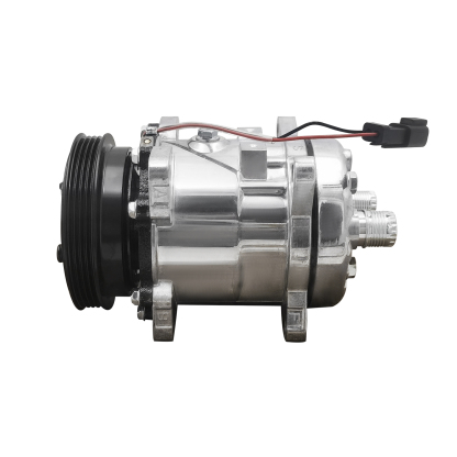 4-Grooves A/C Compressor for Bobcat S595 S550 S570 S590 S630 S650 T550 T595 T630 T650 T590 E32 E45 E50