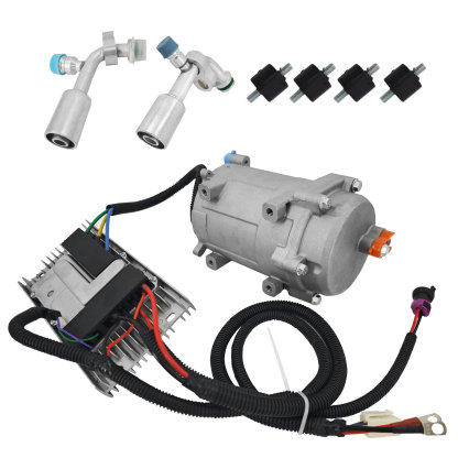 Universal AC Electric Compressor 20cc/r Air Conditioner Compressor AC.100.3851 for 12V Auto Compressor for R134a