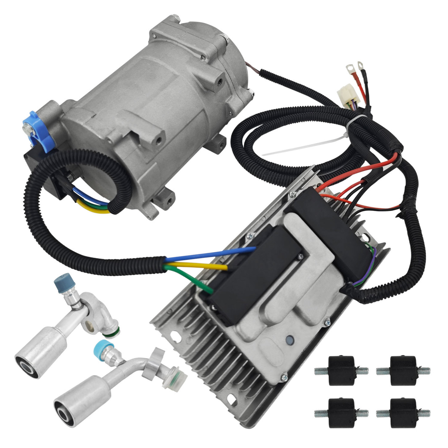 Universal AC Electric Compressor 20cc/r Air Conditioner Compressor AC.100.3851 for 12V Auto Compressor for R134a