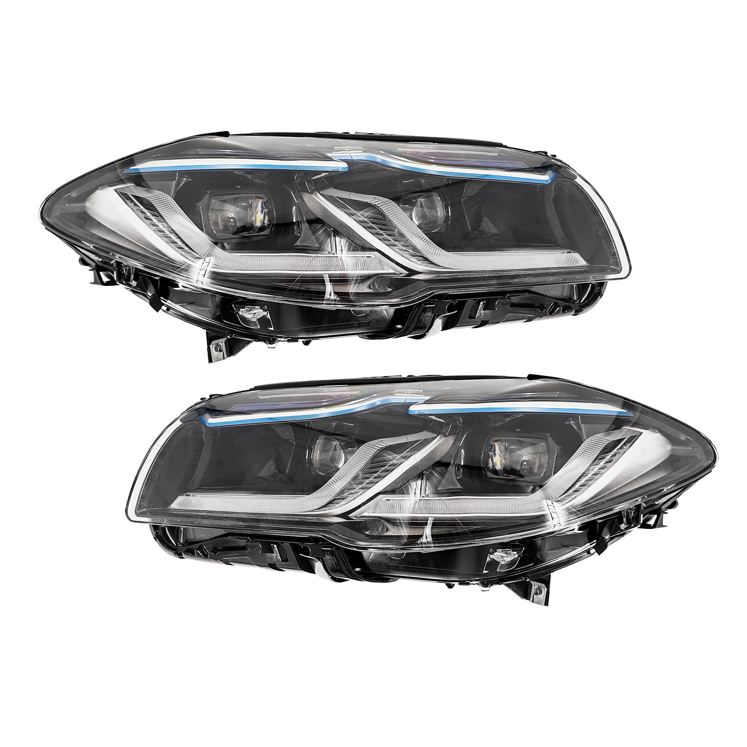 Xenon HID Headlamp Headlights Assembly For BMW 5 series F10 550i 535i 528i 2011-2013 I Driver + Passenger Side