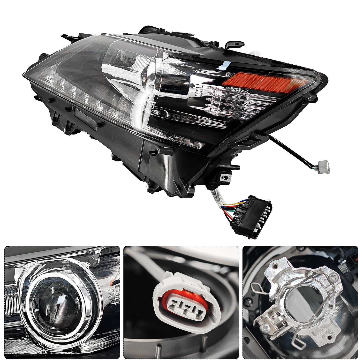 Left Driver Side LED Headlight Fits for 2013-2015 Lexus GS350 GS450h 3.5L# NON-AFS