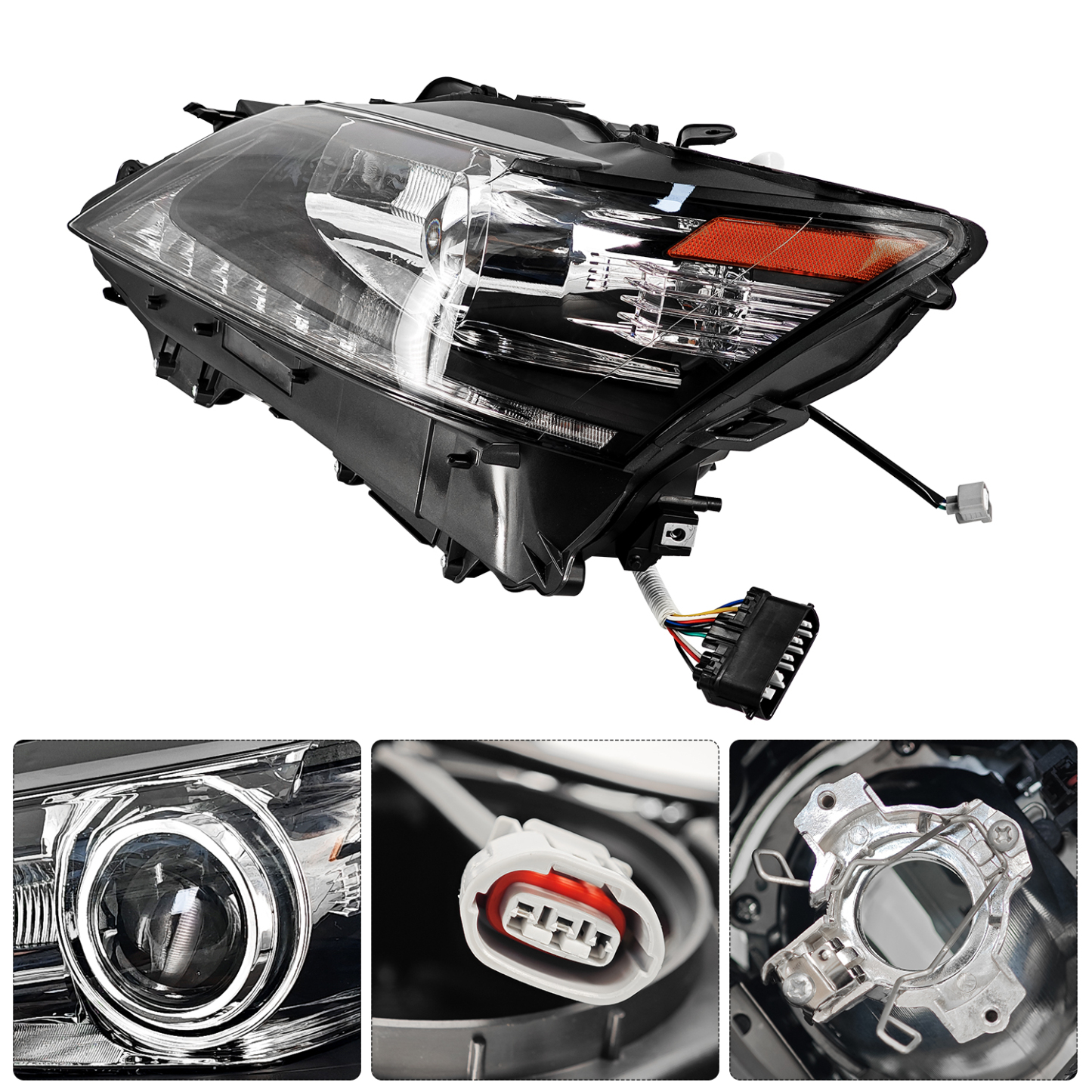 Left Driver Side LED Headlight Fits for 2013-2015 Lexus GS350 GS450h 3.5L# NON-AFS