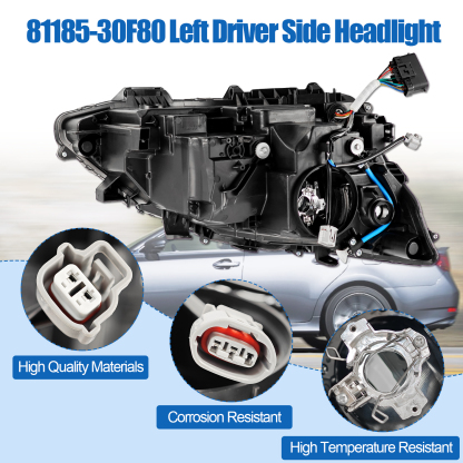 Left Driver Side LED Headlight Fits for 2013-2015 Lexus GS350 GS450h 3.5L# NON-AFS