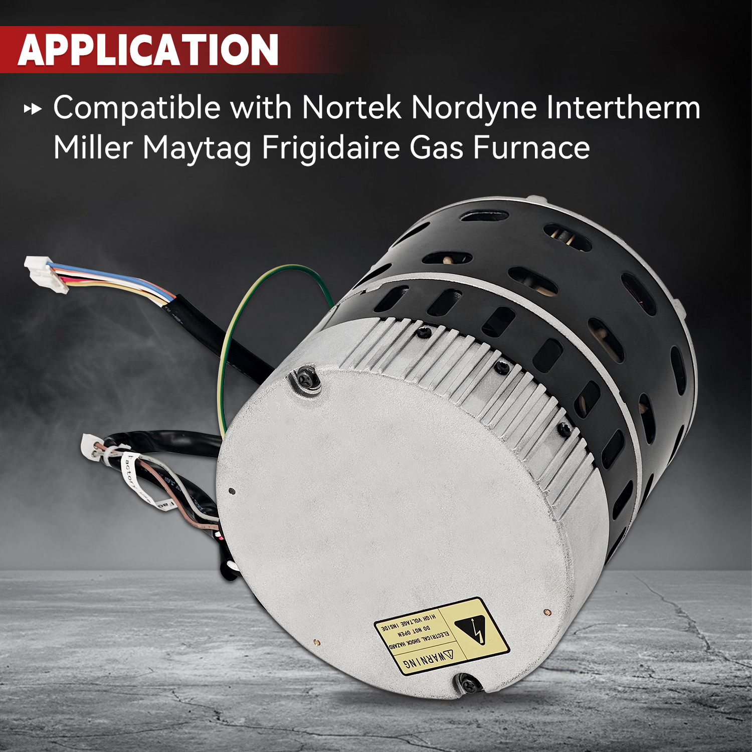 Blower Motor 1/2 HP fit for Nortek Nordyne Intertherm Miller Maytag Frigidaire Gas Furnace ZWK702B5388701 622500R