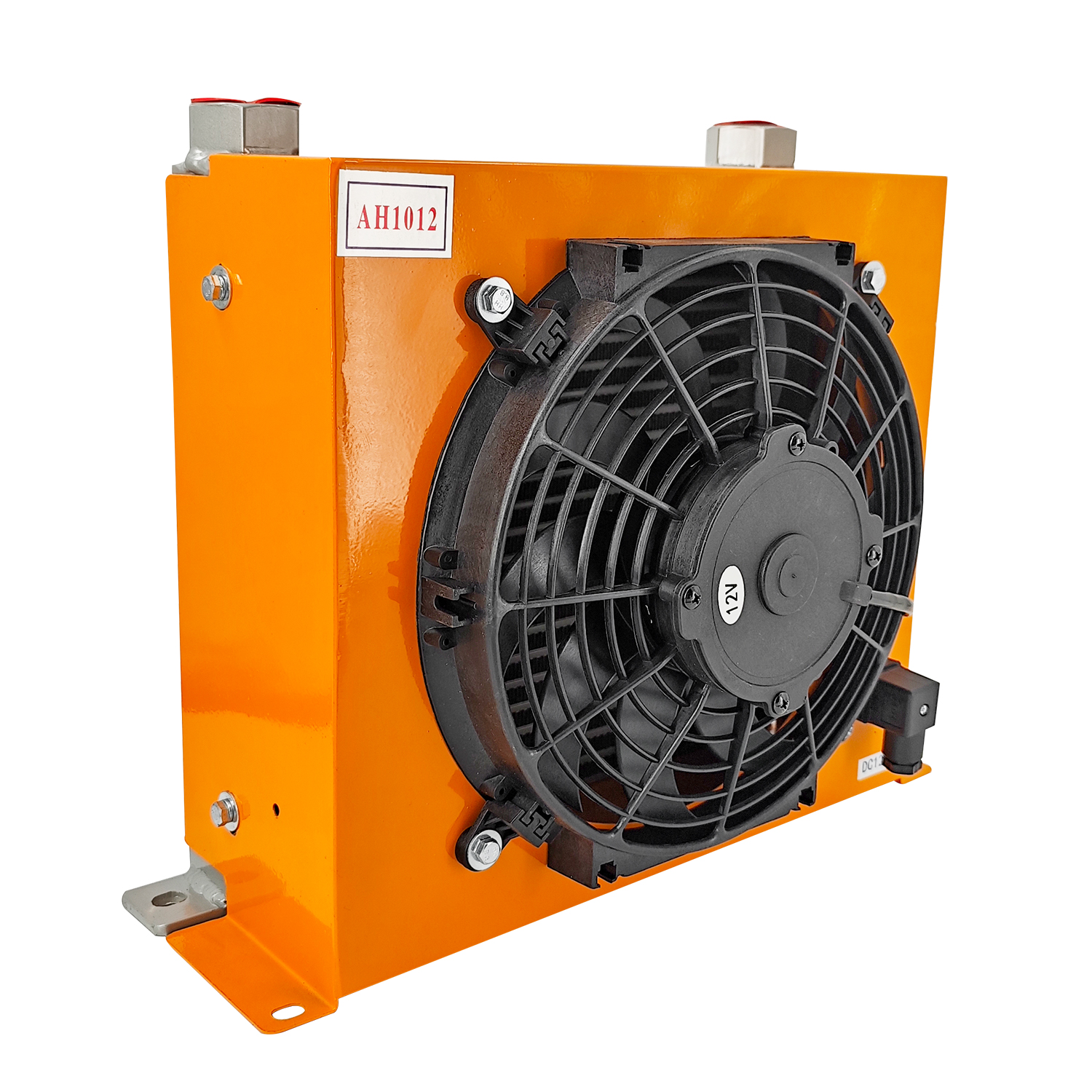 New DC12V AH1012T-CA Industrial Hydraulic Oil Cooler Flow Fan Radiator 100L/min