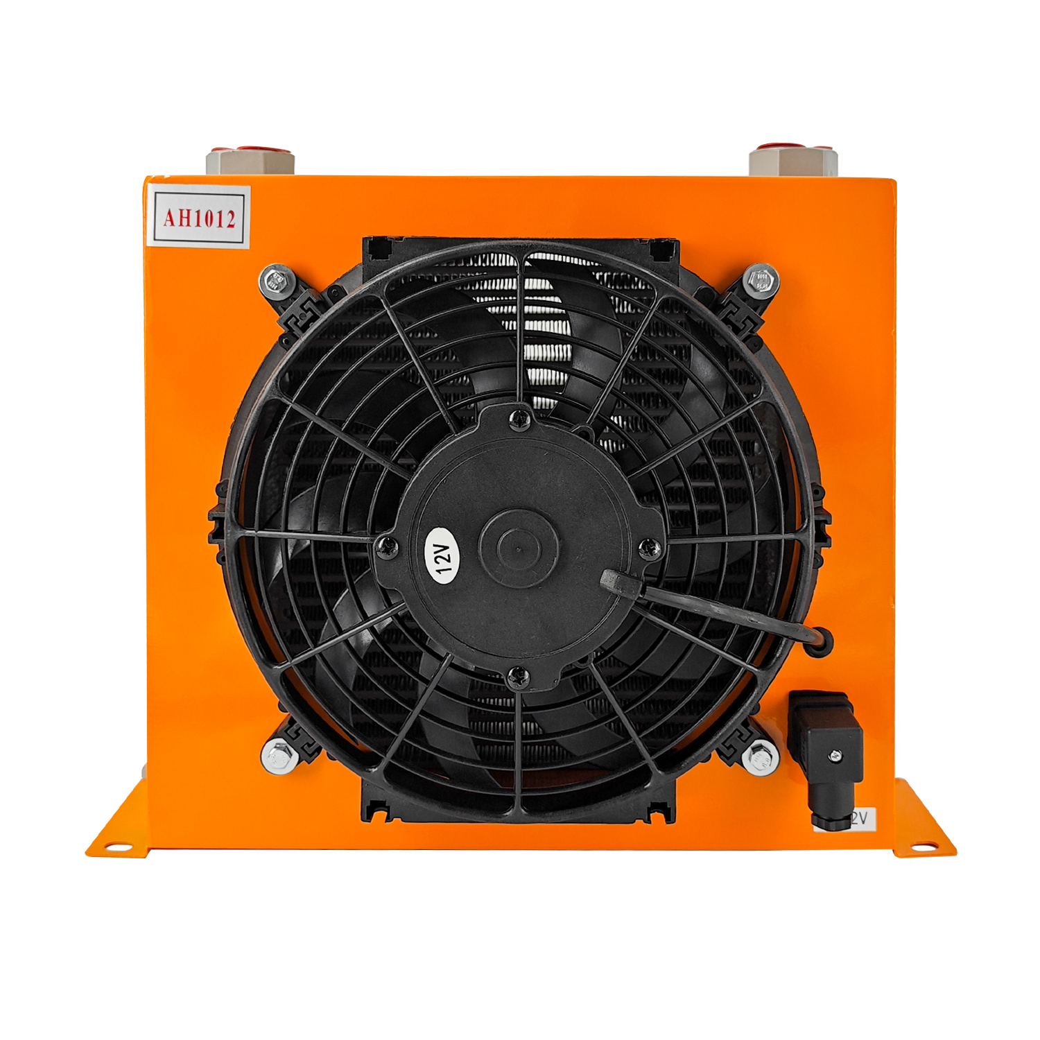 New DC12V AH1012T-CA Industrial Hydraulic Oil Cooler Flow Fan Radiator 100L/min