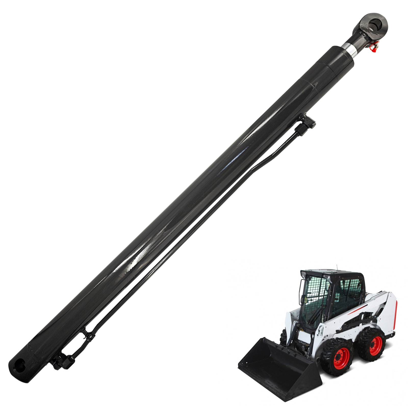 6597008 Heavy Duty Lift Cylinder Compatible with Bobcat Skid Steer Loader T250 863 864 S220 T200