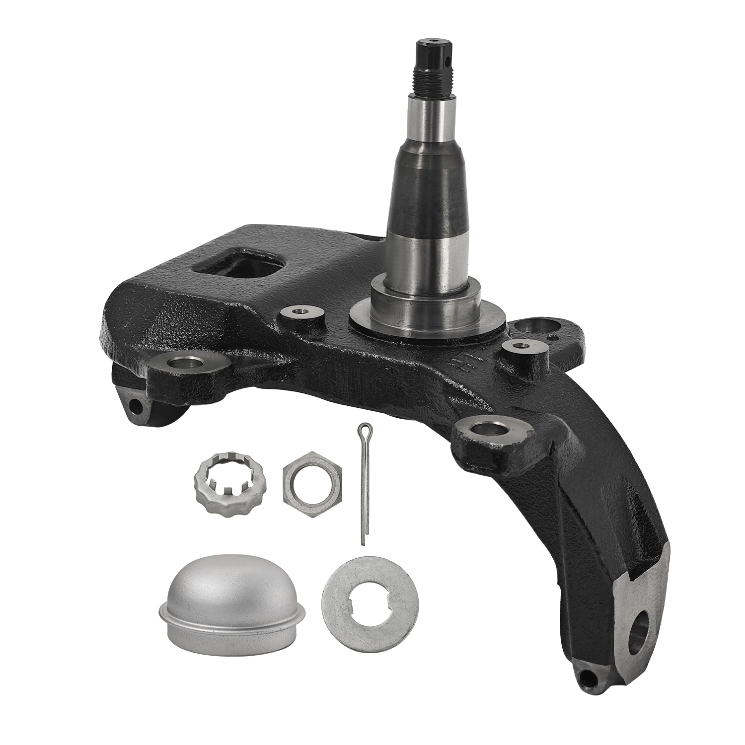 Ford Lincoln Front Driver Side Steering Knuckle fit for Expedition 1997-2002, F-150 1997-2003, F-150 Heritage 2004, F-250 1997-1999, fit for  Blackwood 2002-2003, Navigator 1998-2002