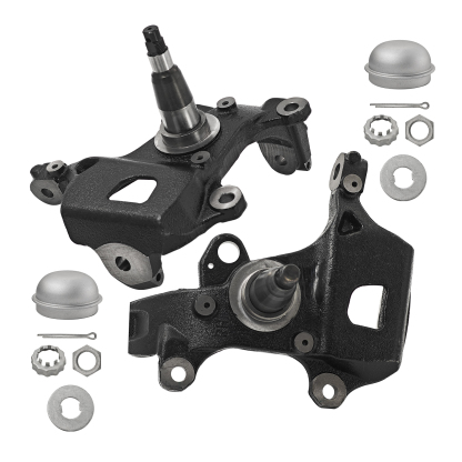 Front Passenger & Driver Side Steering Knuckle Compatible with Ford   F-150 / F-250 / F-350 / Expedition 1997-2004, Compatible with Lincoln Blackwood / Navigator 1998-2003