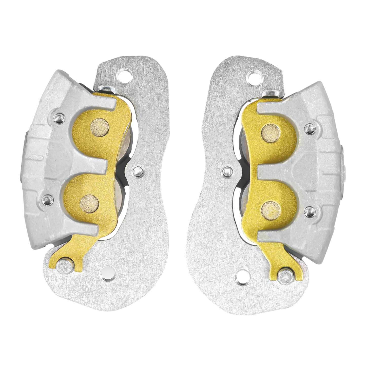 Rear Brake Calipers & Sintered Pads fit for Can Am 2017-2023 Defender Max/Pro/6x6 Maverick Trail/Sport Commander 1000R/700 Traxter 6x6/Max/Pro