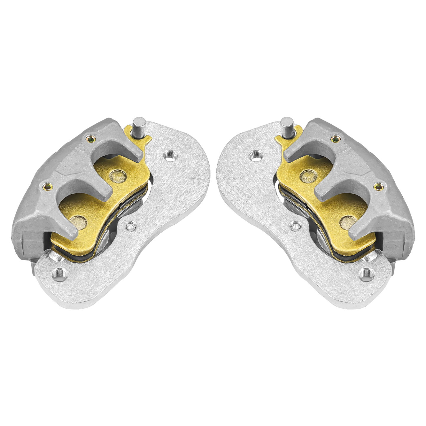 Rear Brake Calipers & Sintered Pads fit for Can Am 2017-2023 Defender Max/Pro/6x6 Maverick Trail/Sport Commander 1000R/700 Traxter 6x6/Max/Pro