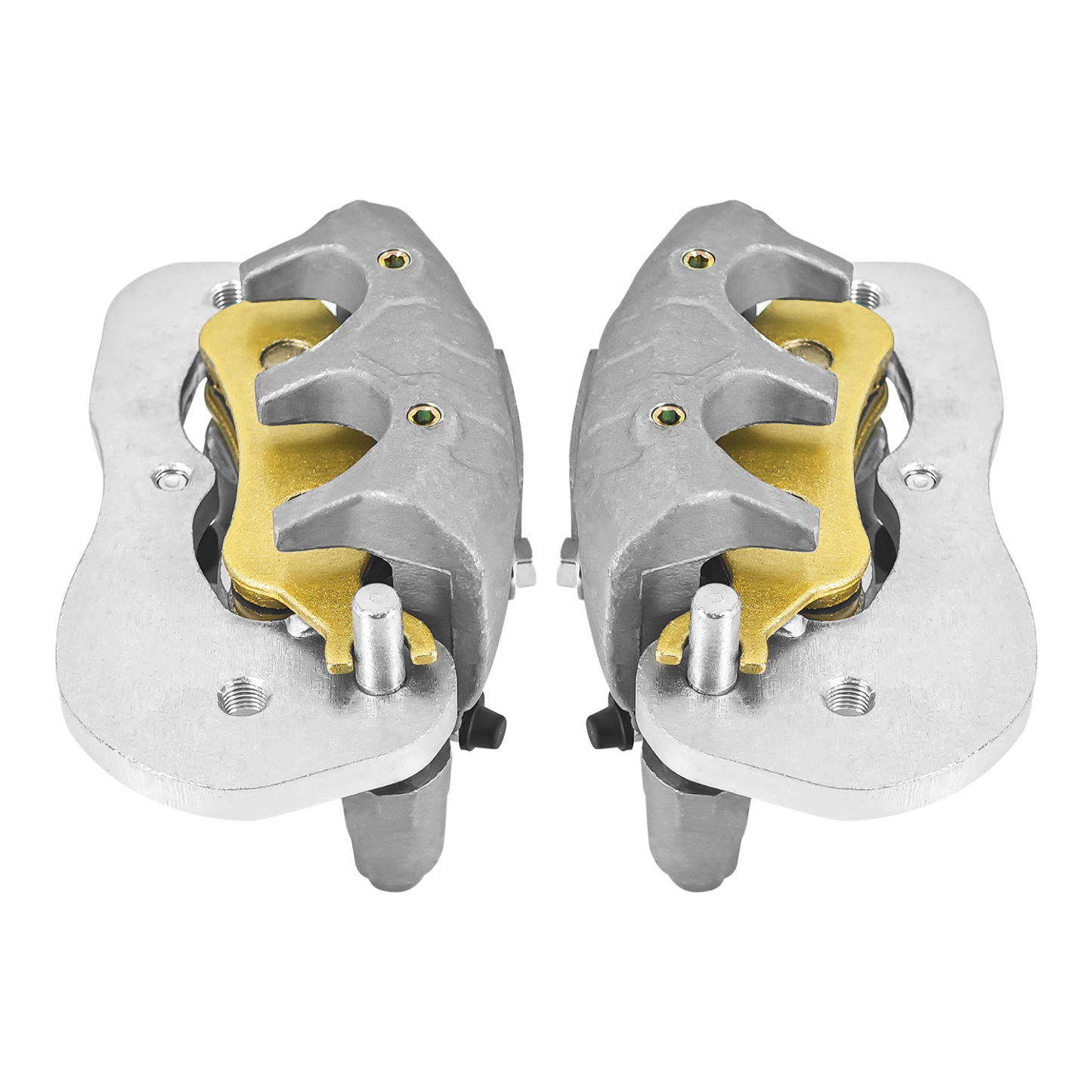 Rear Brake Calipers & Sintered Pads fit for Can Am 2017-2023 Defender Max/Pro/6x6 Maverick Trail/Sport Commander 1000R/700 Traxter 6x6/Max/Pro