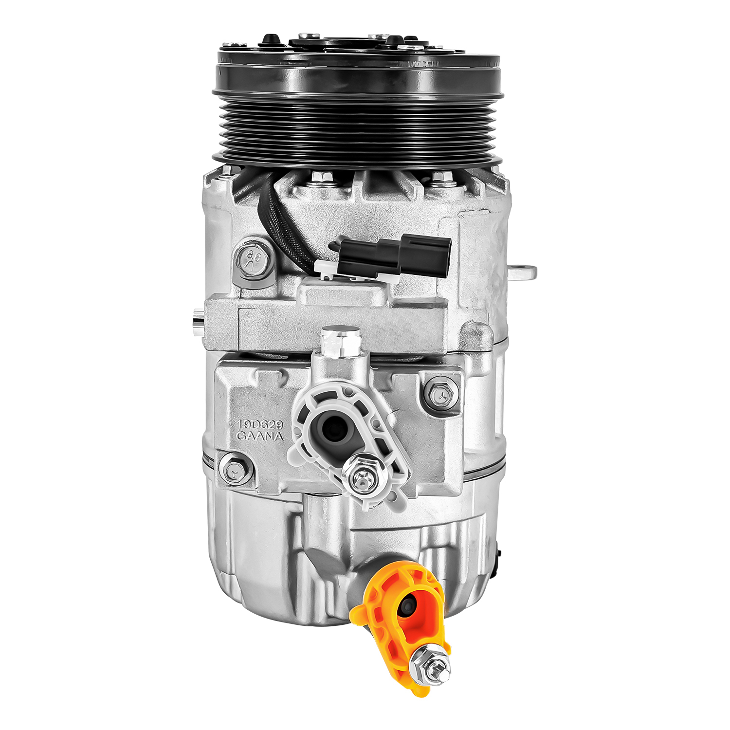 AC Compressor Compatible With 2020-2022 Ford F-250 F-350 F-450 F-550 Super Duty 7.3L