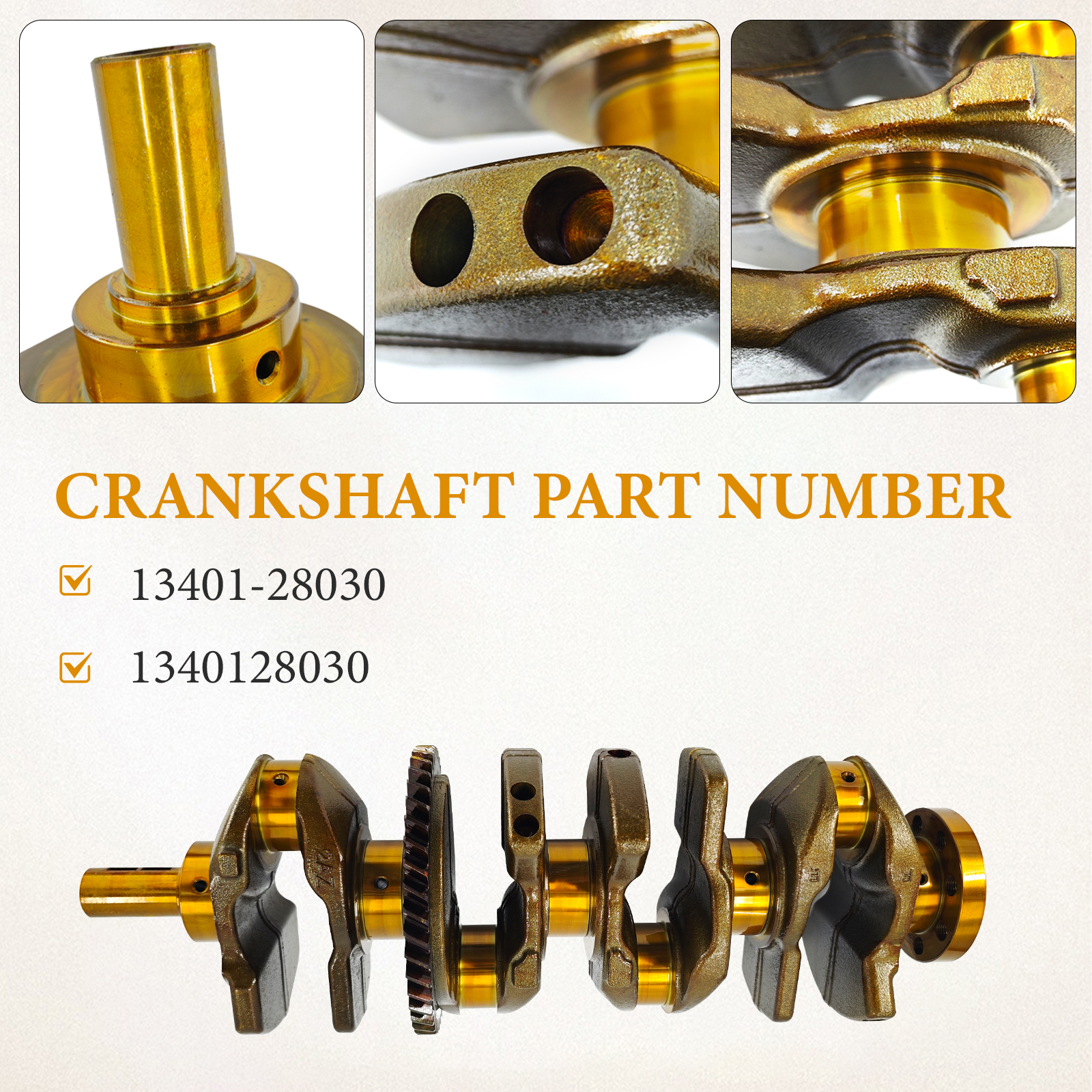 2AZ-FE Engine Rebuild Kit Crankshaft Rods Bearings Pistons Ring Head Gasket Replacement for Toyota Camry Highlander RAV4 Solara Corolla Matrix for Scion tC xB 2.4L