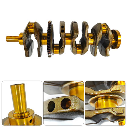 2AZFE Engine Rebuild Kit Crankshaft Rods Bearings Pistons Ring Timing Chain Head Gasket Replacement for Toyota Camry Highlander RAV4 Solara Corolla Matrix Replacement for Scion tC xB 2.4L 13401-28030