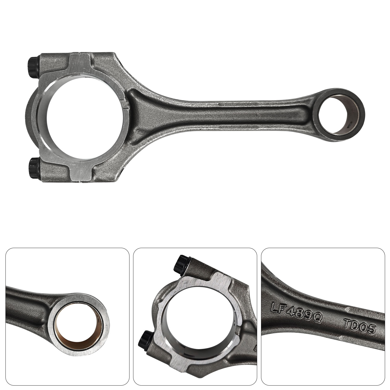 2AZFE Engine Rebuild Kit Crankshaft Rods Bearings Pistons Ring Timing Chain Head Gasket Replacement for Toyota Camry Highlander RAV4 Solara Corolla Matrix Replacement for Scion tC xB 2.4L 13401-28030