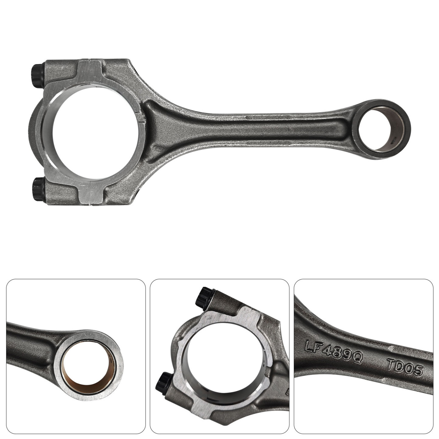 2AZFE Engine Rebuild Kit Crankshaft Rods Bearings Pistons Ring Timing Chain Head Gasket Replacement for Toyota Camry Highlander RAV4 Solara Corolla Matrix Replacement for Scion tC xB 2.4L 13401-28030