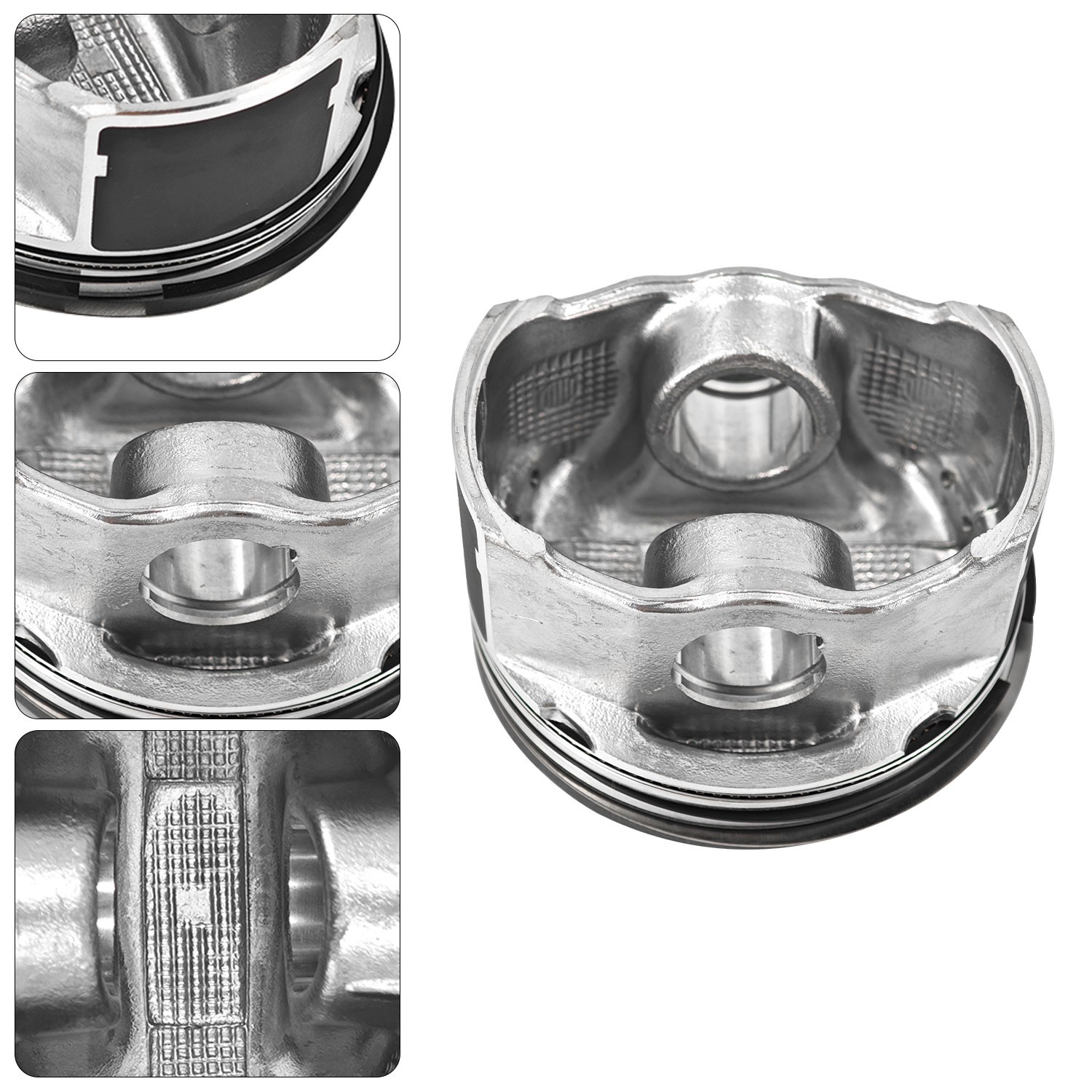 2AZFE Engine Rebuild Kit Crankshaft Rods Bearings Pistons Ring Timing Chain Head Gasket Replacement for Toyota Camry Highlander RAV4 Solara Corolla Matrix Replacement for Scion tC xB 2.4L 13401-28030