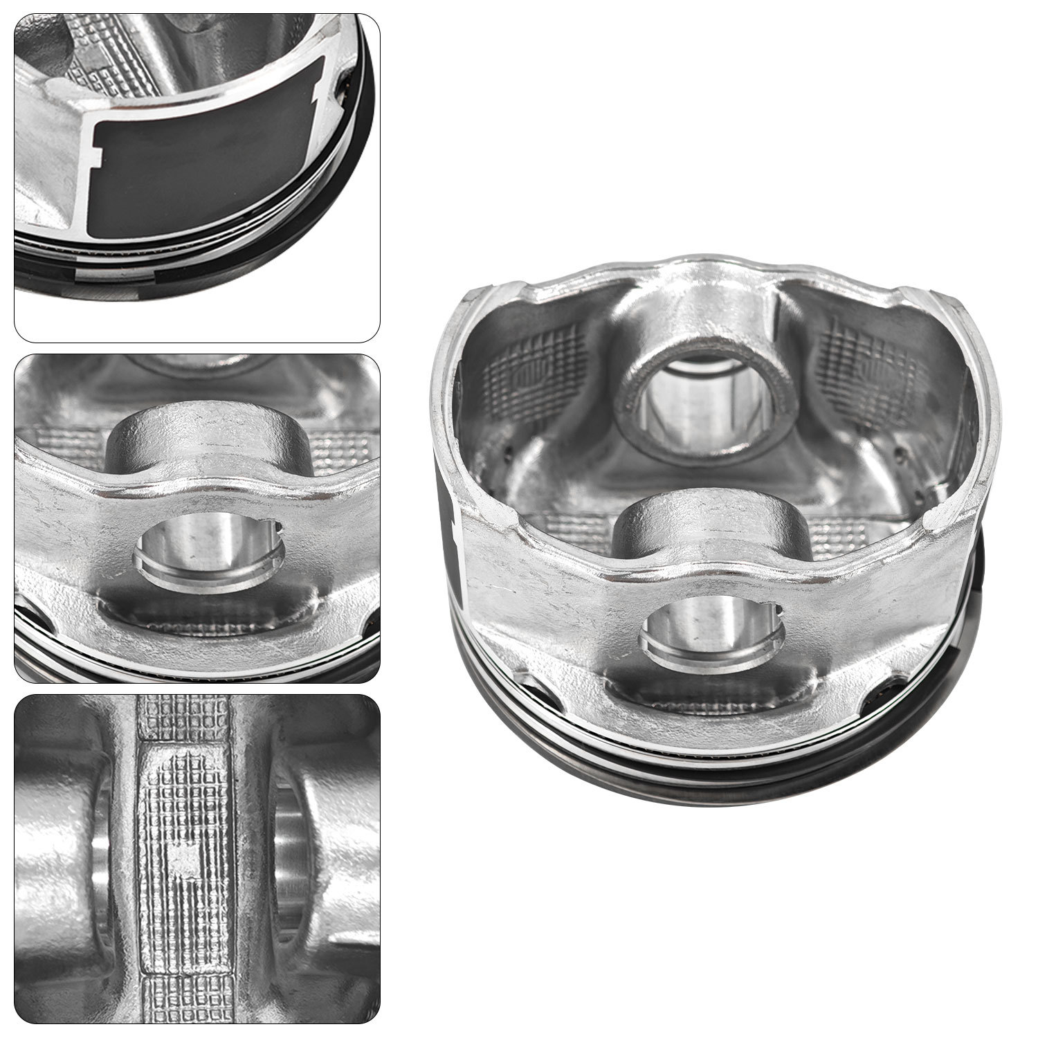 2AZFE Engine Rebuild Kit Crankshaft Rods Bearings Pistons Ring Timing Chain Head Gasket Replacement for Toyota Camry Highlander RAV4 Solara Corolla Matrix Replacement for Scion tC xB 2.4L 13401-28030