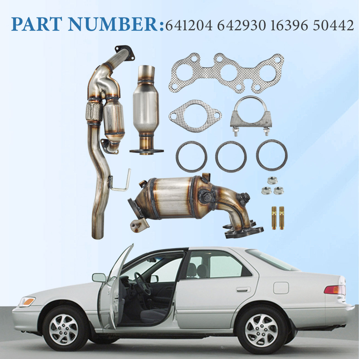 Catalytic Converter Compatible with LEXUS ES300 1998 3.0L