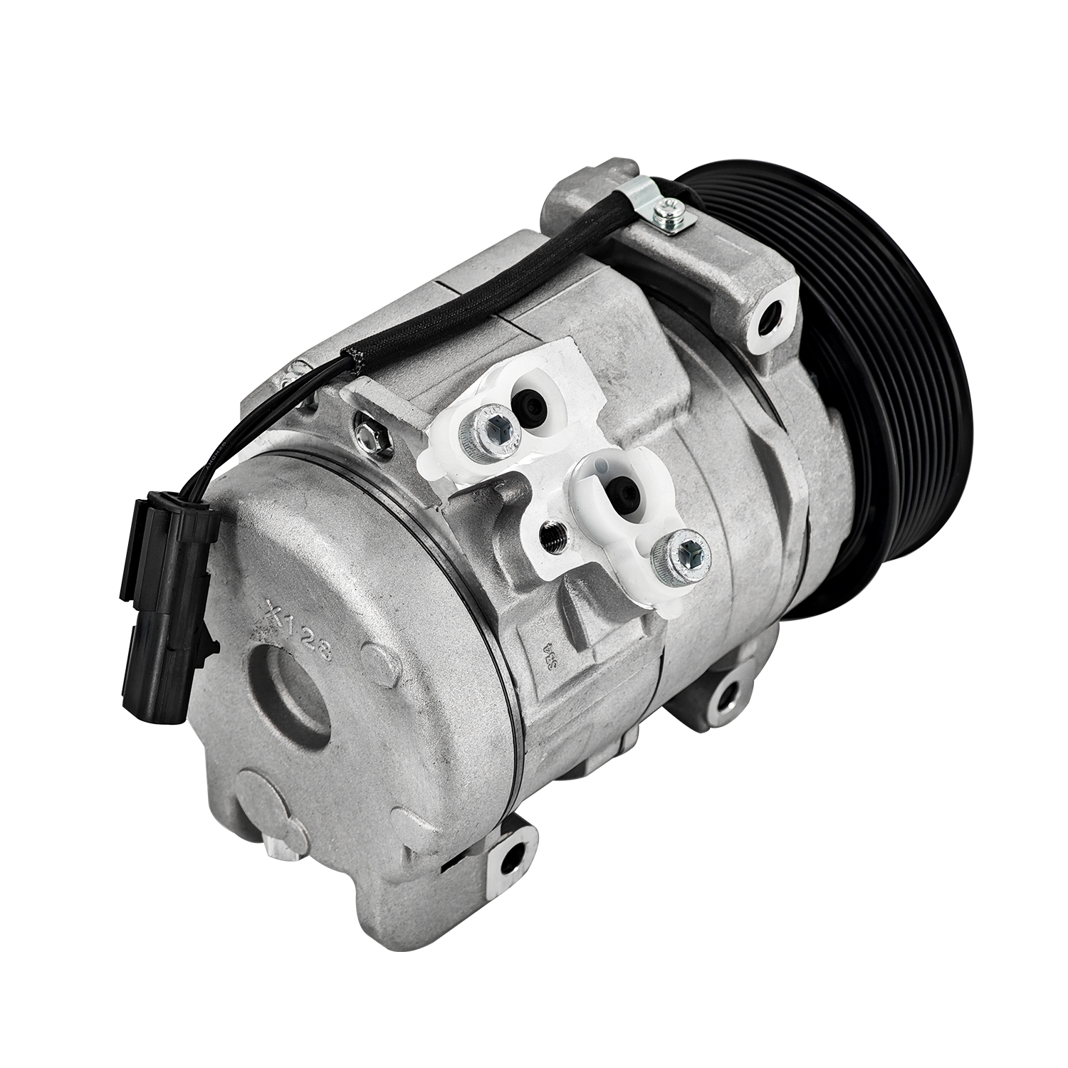 AC Compressor w/Clutch 8 Grooves Compatible with Dodge Ram 2500 3500 4500 5500 2010-2015 L6 6.7L Diesel 