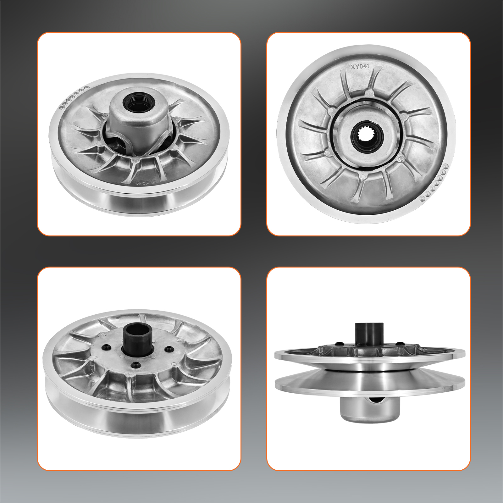 Can-Am Secondary Driven Clutch fit for HD8 2016-2020, HD10 2016-2019, Max HD10 2017-2019, Max HD8 2016-2020