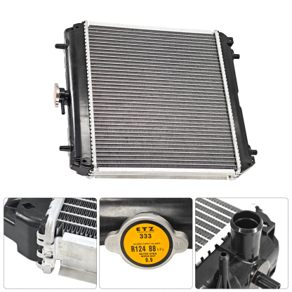 1G952-72060 Radiator Assy Fits Kubota Engines D722, D902, DF972, WG972, Z482