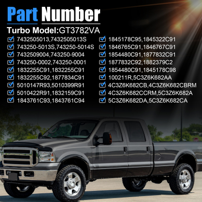 2005-2007 Ford F250 / F350 / F450 6.0L Powerstroke Super Duty Turbocharger