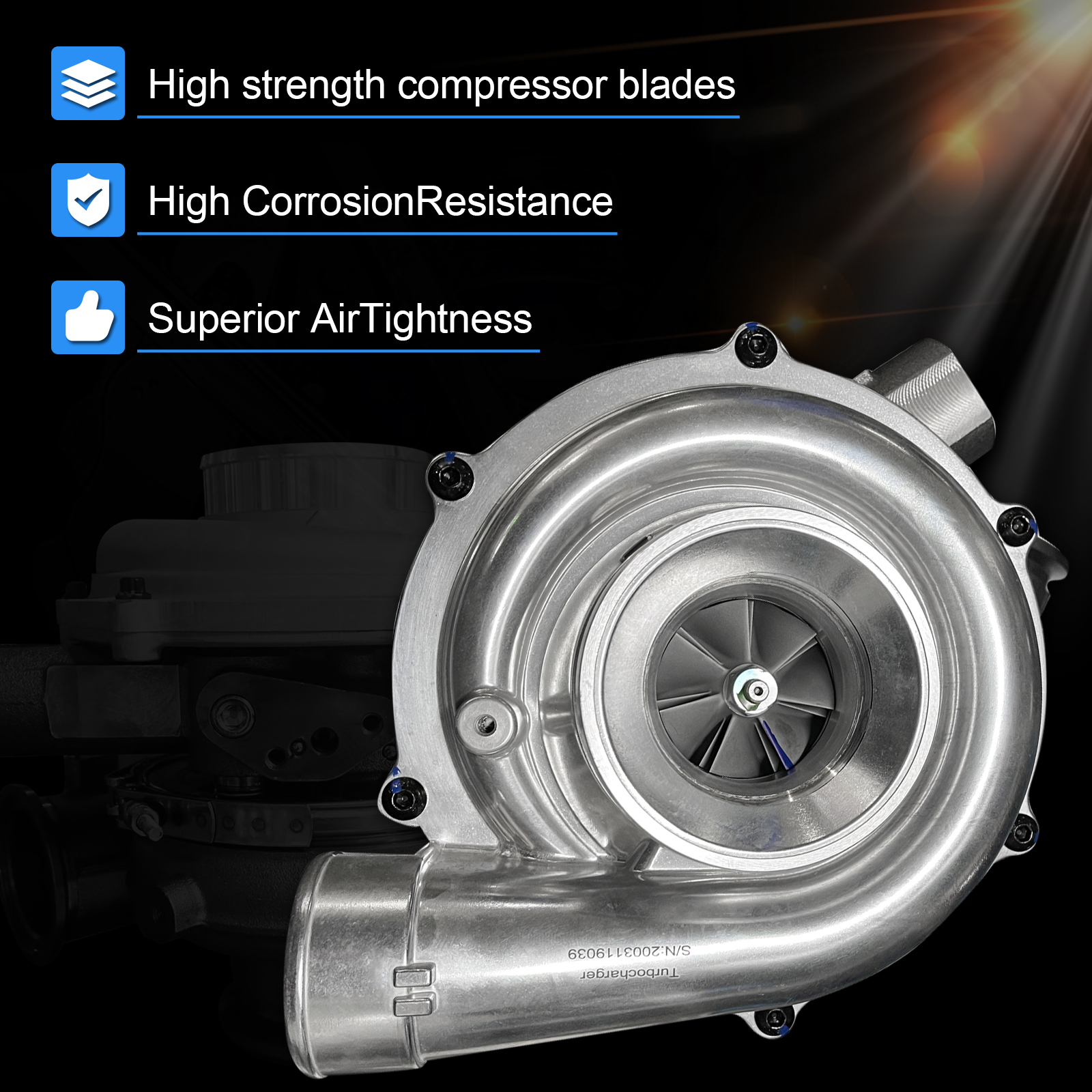 2005-2007 Ford F250 / F350 / F450 6.0L Powerstroke Super Duty Turbocharger