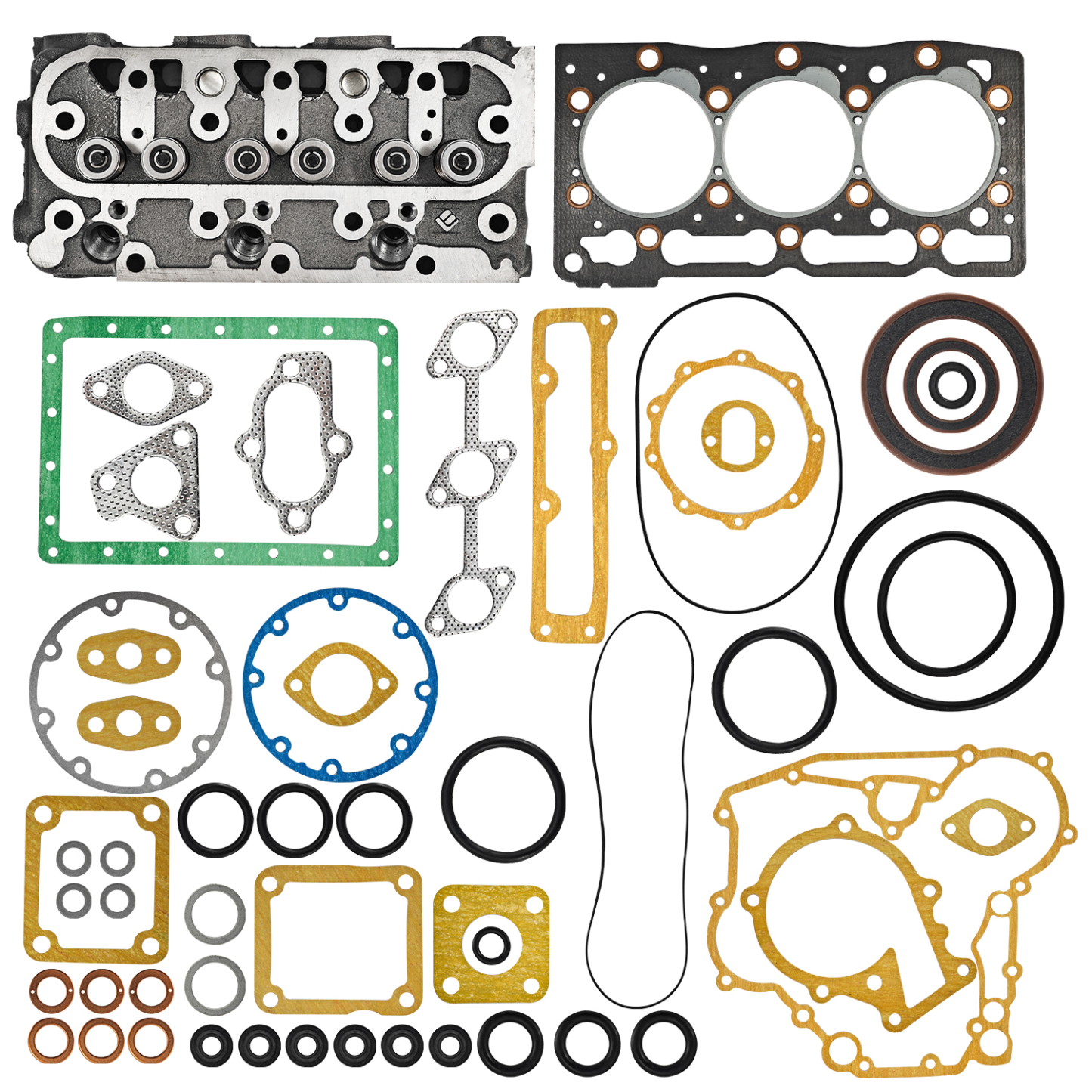 Engine Cylinder Head Gasket Kit for Kubota D1105 Engine