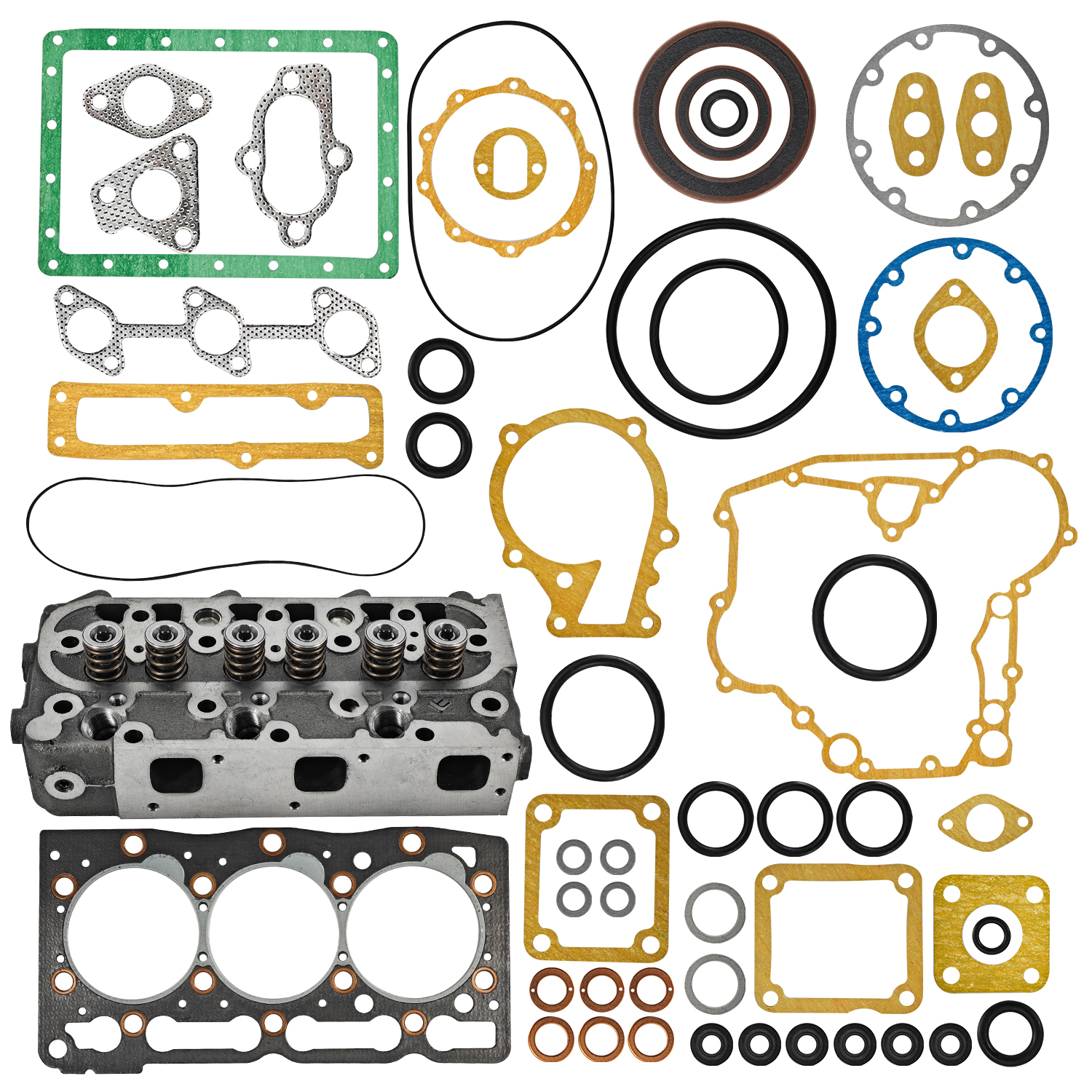 Engine Cylinder Head Gasket Kit for Kubota D1105 Engine