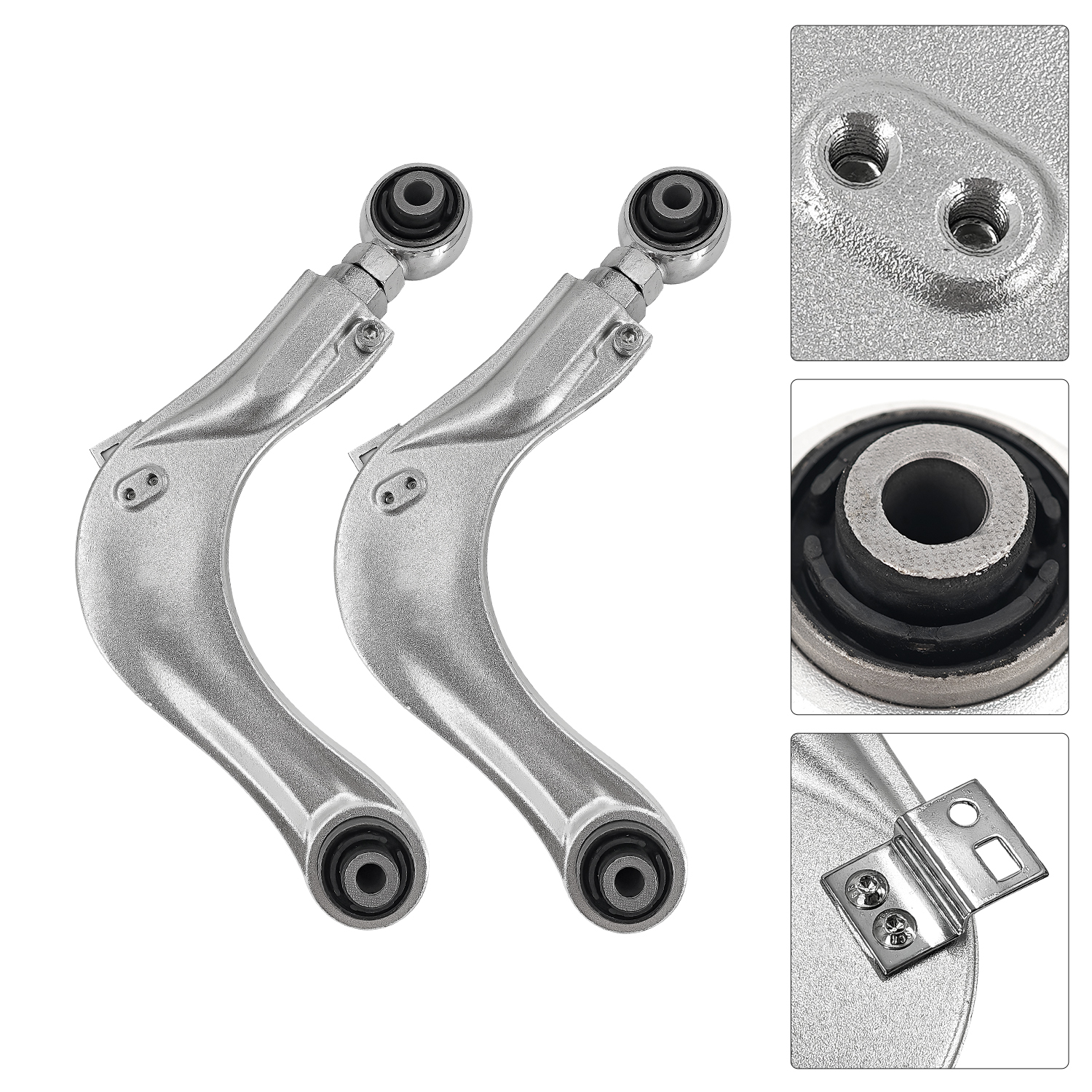 2Pcs Alignment Rear Camber Kit Aluminium Camber Arms for Honda Civic 2016-2021, for Accord 2018-2022 #BP67476