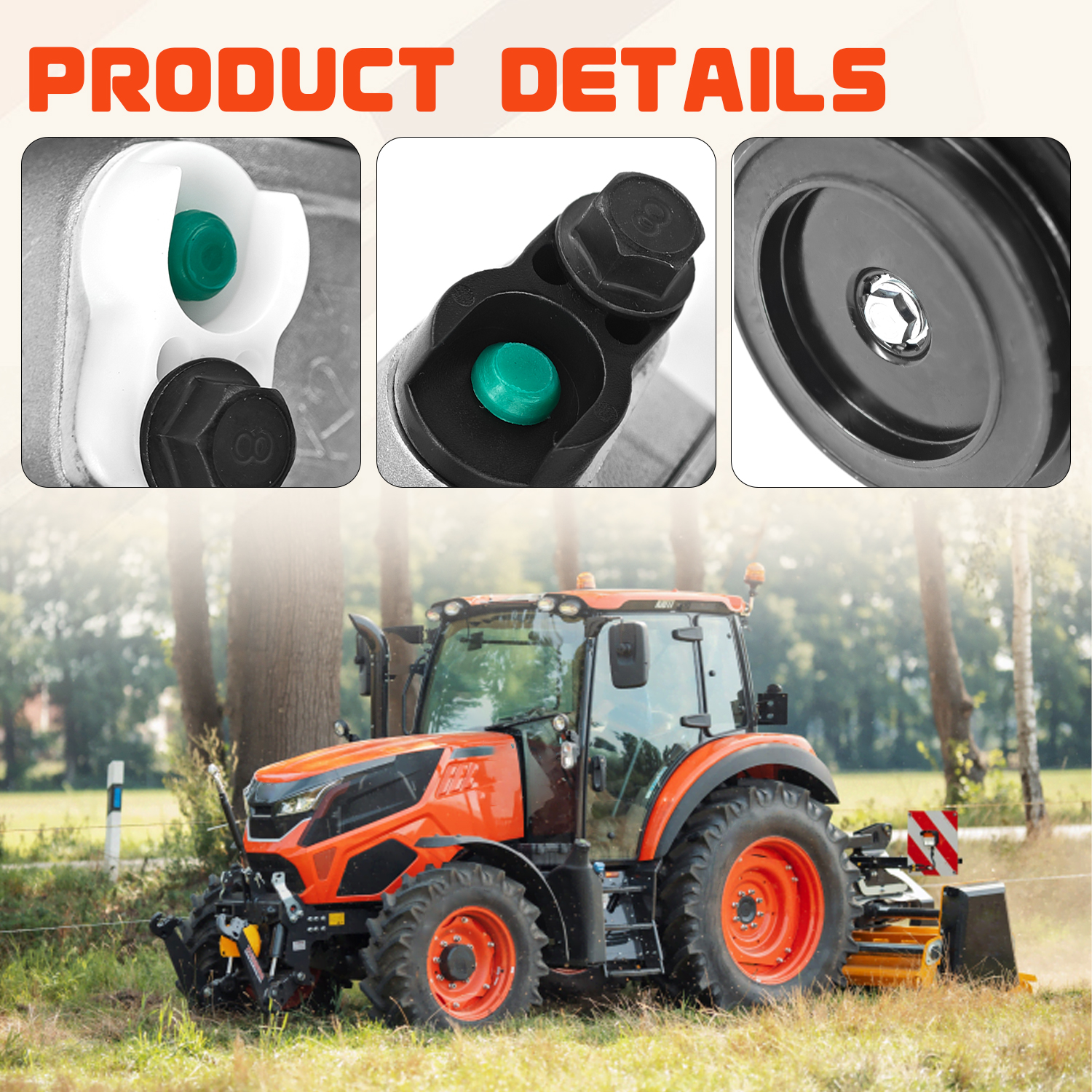  A/C Compressor for Kioti Tractor DV9 1GRV 12V #TE16-0023A