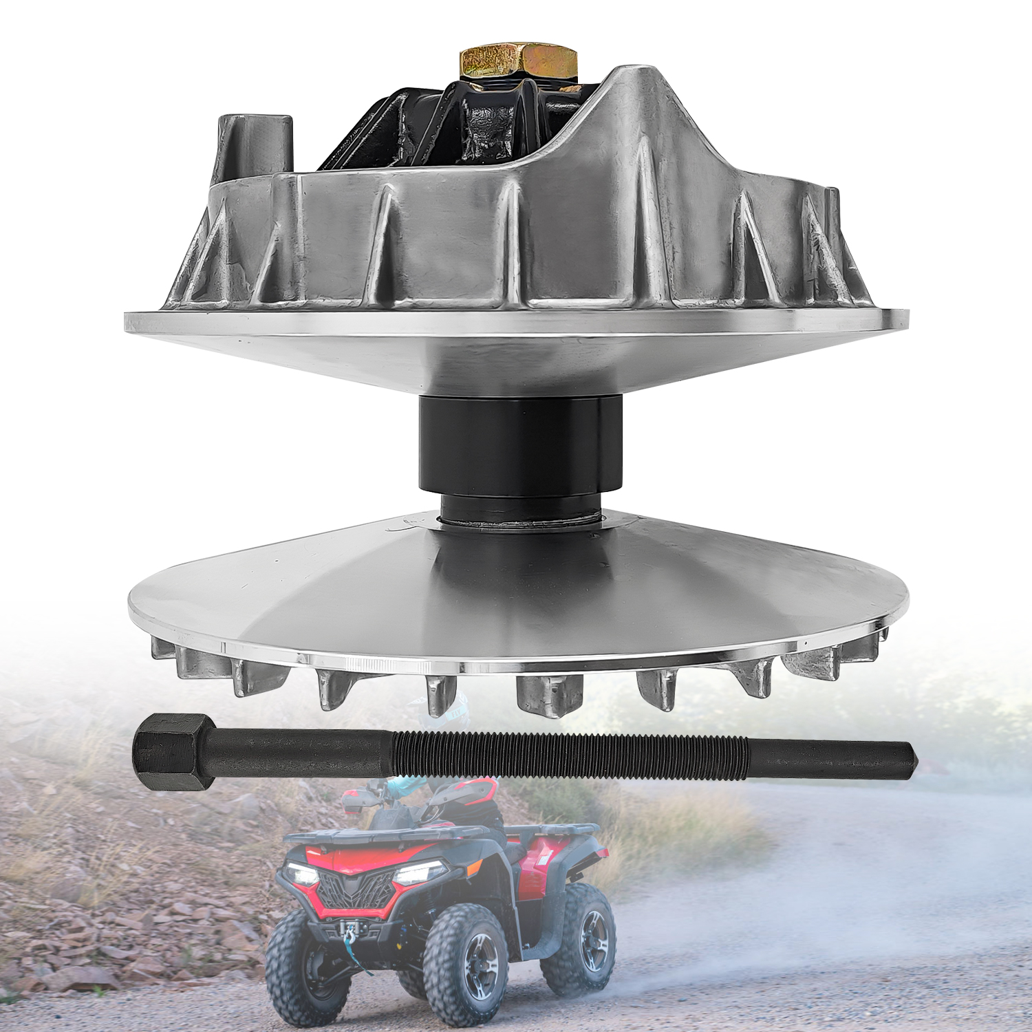 Front Clutch Variator Kit Compatible with 2018-2022 CFMoto CFORCE 600/Touring CF600AU-3S CF600AU-3L CF600AZ-3SA CF600AZ-3LA