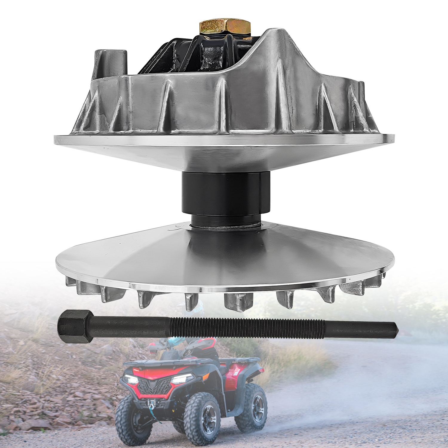Front Clutch Variator Kit Compatible with 2018-2022 CFMoto CFORCE 600/Touring CF600AU-3S CF600AU-3L CF600AZ-3SA CF600AZ-3LA