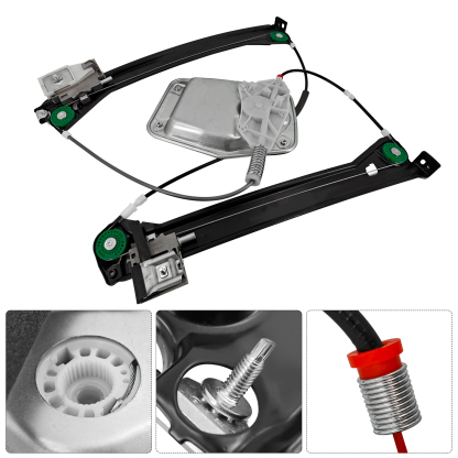 Front Left Driver Side Power Window Regulator for Volkswagen Eos Convertible 2008-2016