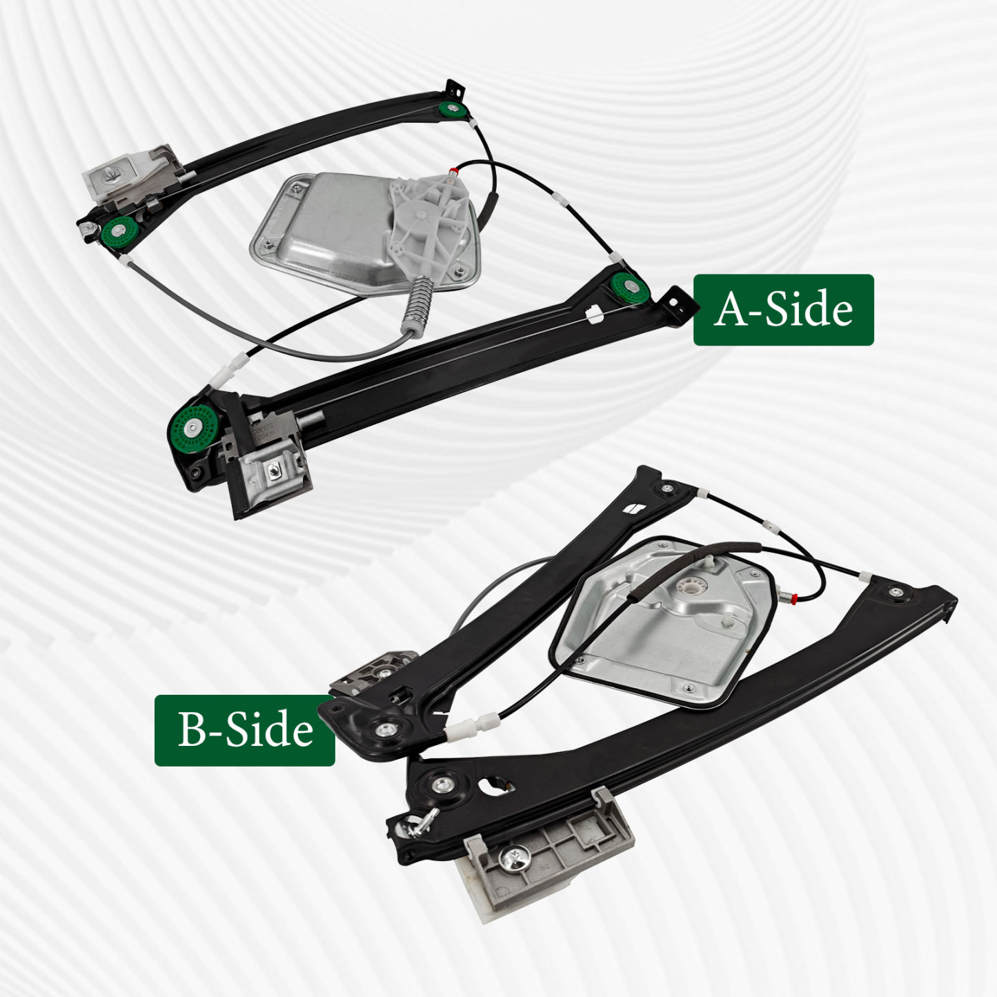 Front Left Driver Side Power Window Regulator for Volkswagen Eos Convertible 2008-2016