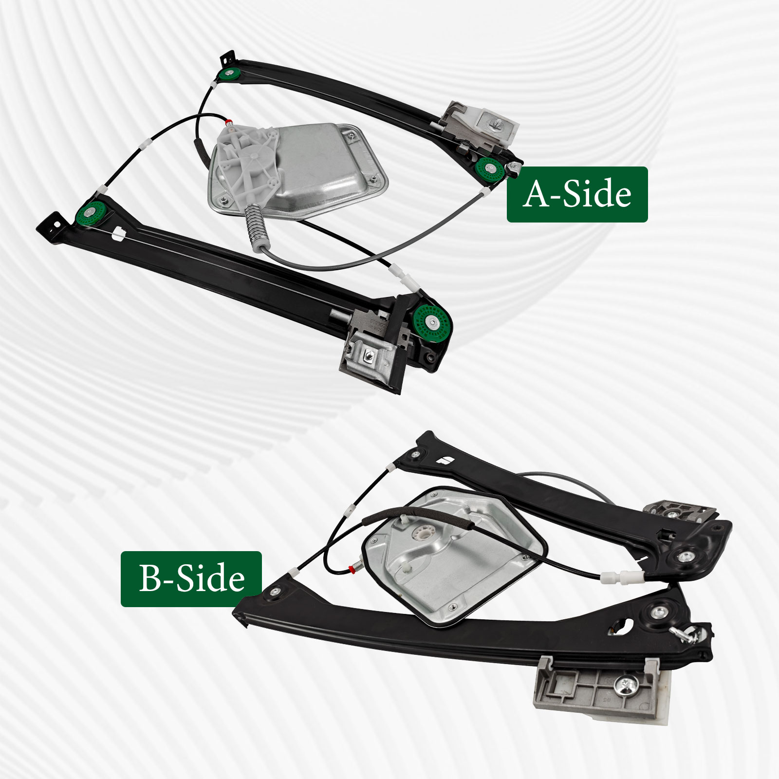 Front Right Side Power Window Regulator for Volkswagen Eos Convertible 2008-2016