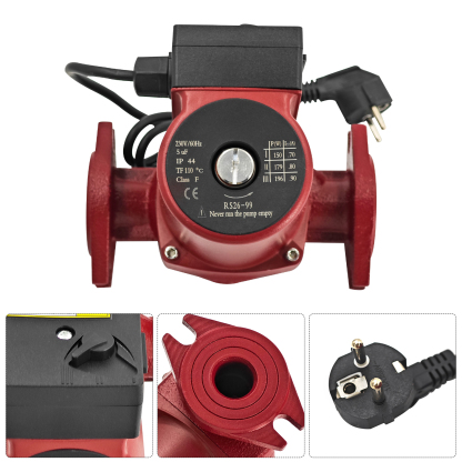 3-Speed Stainless Steel 230V 1/6Hp Circulator Pump fit for Grundfos