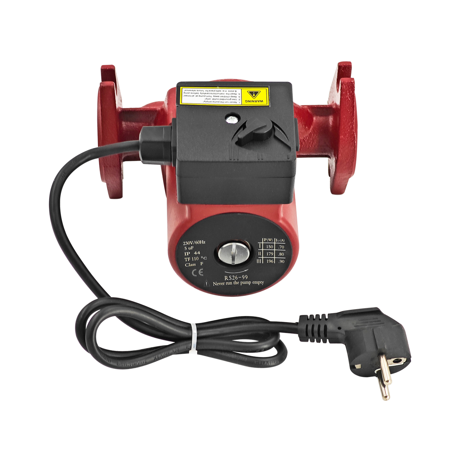 3-Speed Stainless Steel 230V 1/6Hp Circulator Pump fit for Grundfos