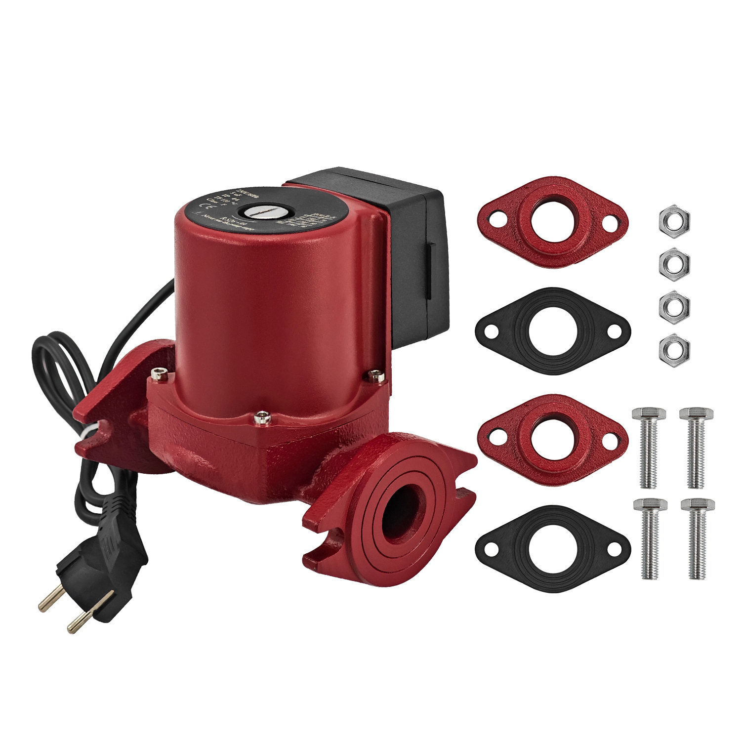 3-Speed Stainless Steel 230V 1/6Hp Circulator Pump fit for Grundfos