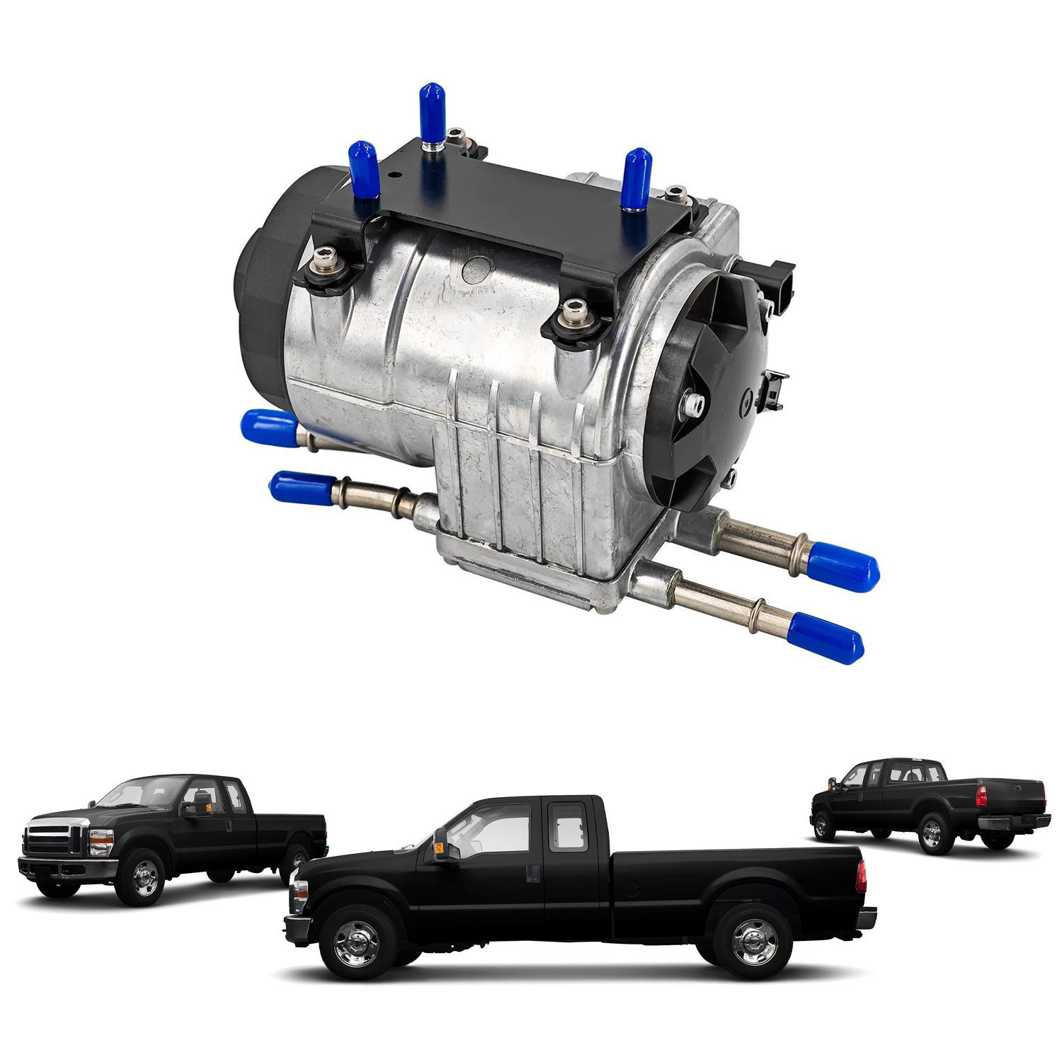 Fuel Pump with wire harness for Ford F-250 F-350 F-450 F-550 Super Duty 2008 2009 2010 V8 6.4L Diesel In-Line