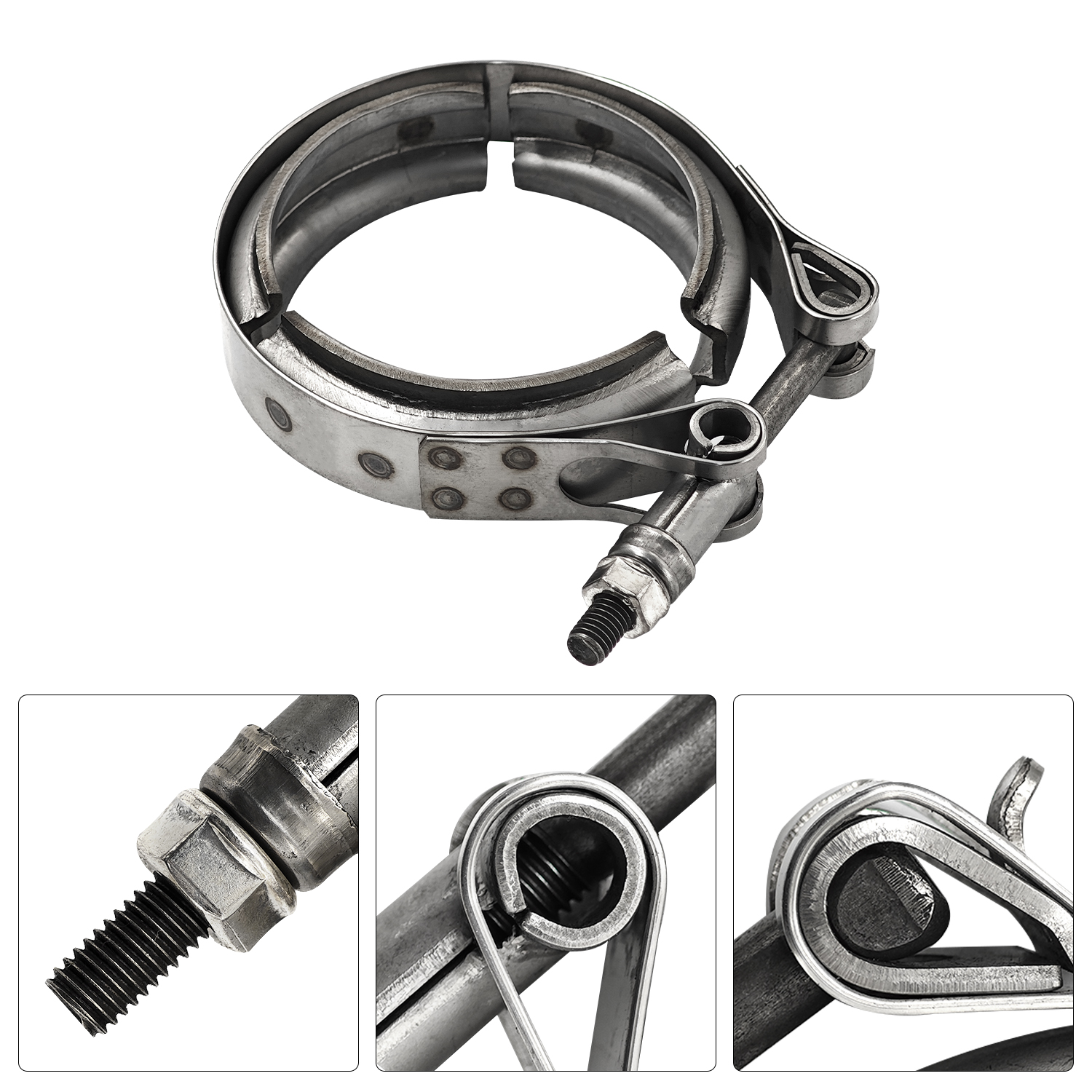 EGR Cooler with Hose & Clamps for 2008-2016 Mack MP8 D13 Engine 12.8L VAH VHD VNL VNM CXU; for 2008-2016 Volvo D13 Engine 12.8L