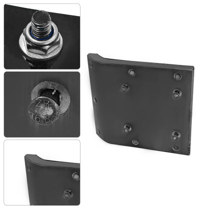 11" Wood Shoe Kit Fit for Multiquip Mikasa MTX70 MTX80 MTX90 Jumping Jack Rammer