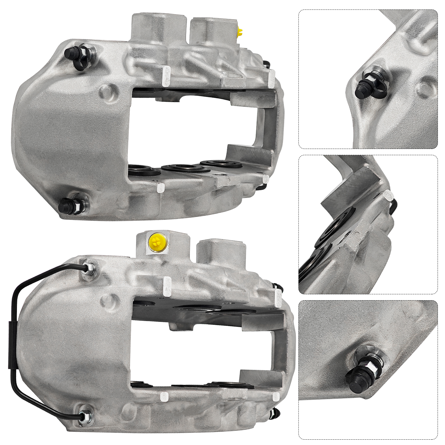 Cadillac Front L & R Disc Brake Caliper Assembly 6 Piston for CTS 200902015 V8 6.2L 