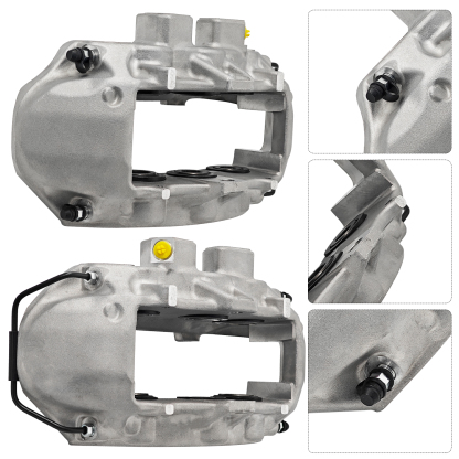 Cadillac Front L & R Disc Brake Caliper Assembly 6 Piston for CTS 200902015 V8 6.2L 